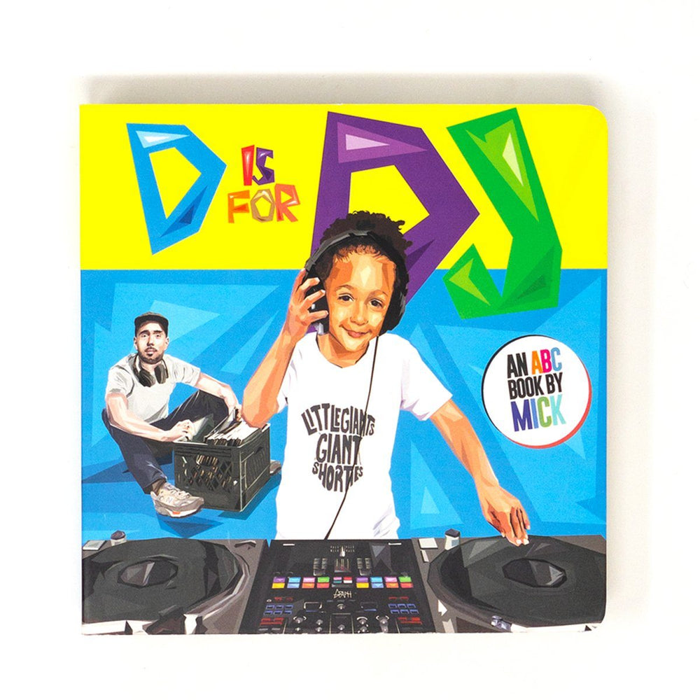 “D is for DJ” Board Book x We Are Little Giants